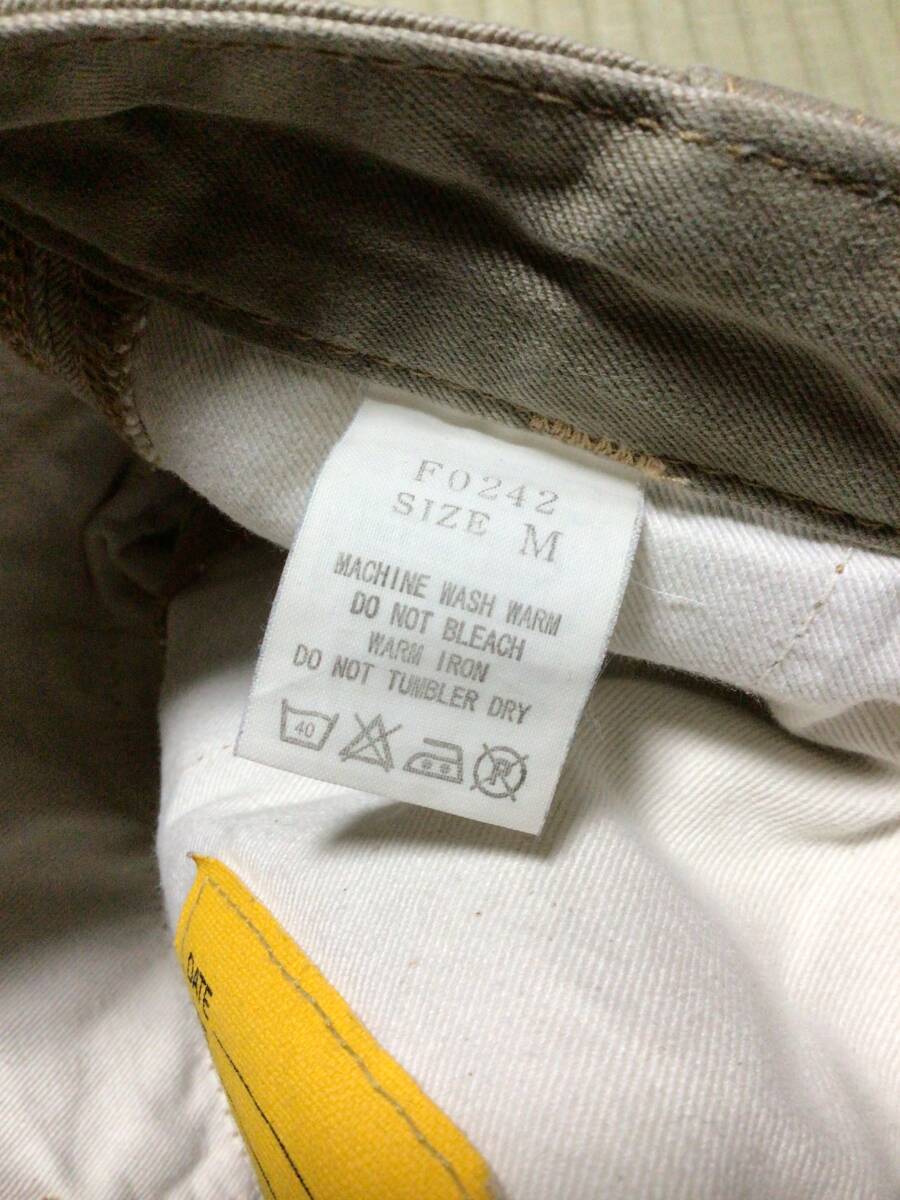 FOB FACTORY ( size M ) エフオービーファクトリー FUSION TROUSERS フュージョントラウザー チノパン ( used美品 )_画像6