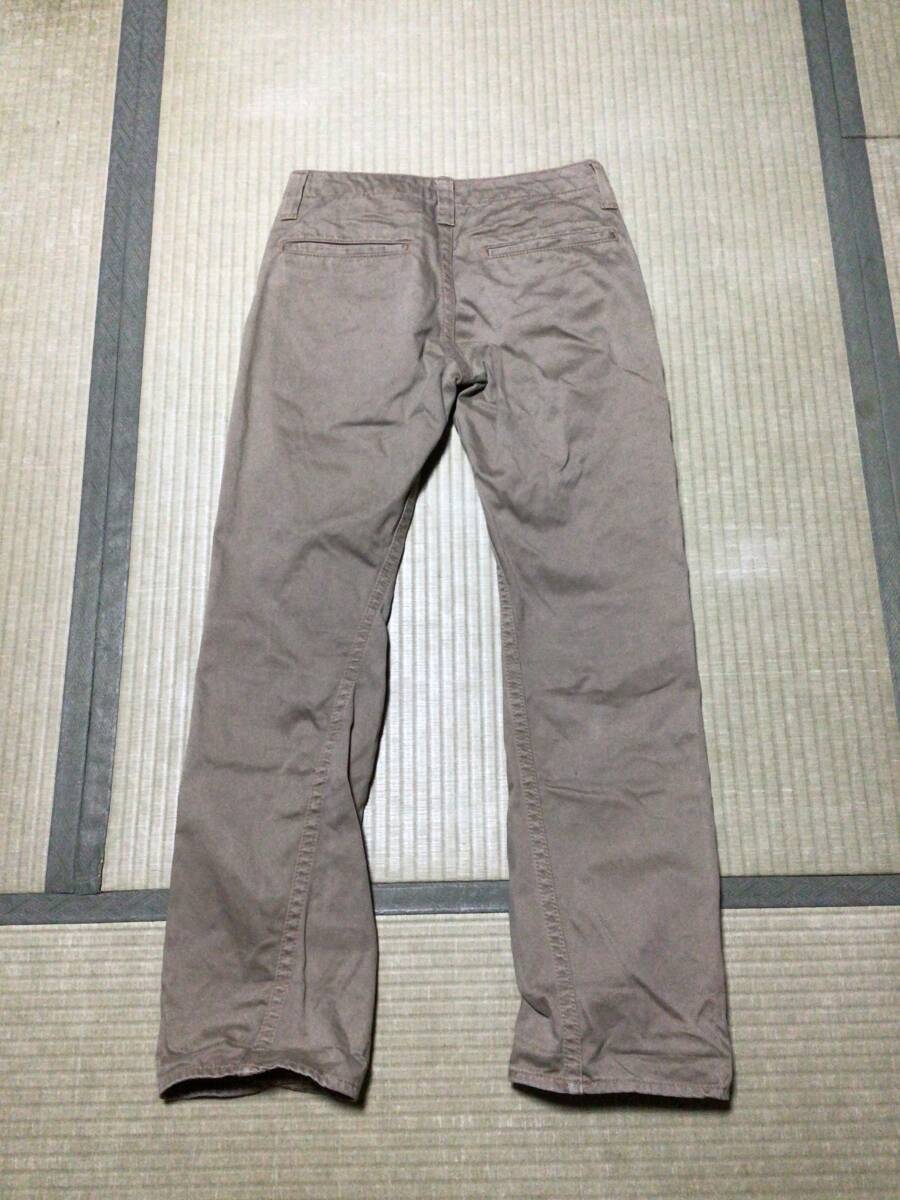 FOB FACTORY ( size M ) エフオービーファクトリー FUSION TROUSERS フュージョントラウザー チノパン ( used美品 )_画像4