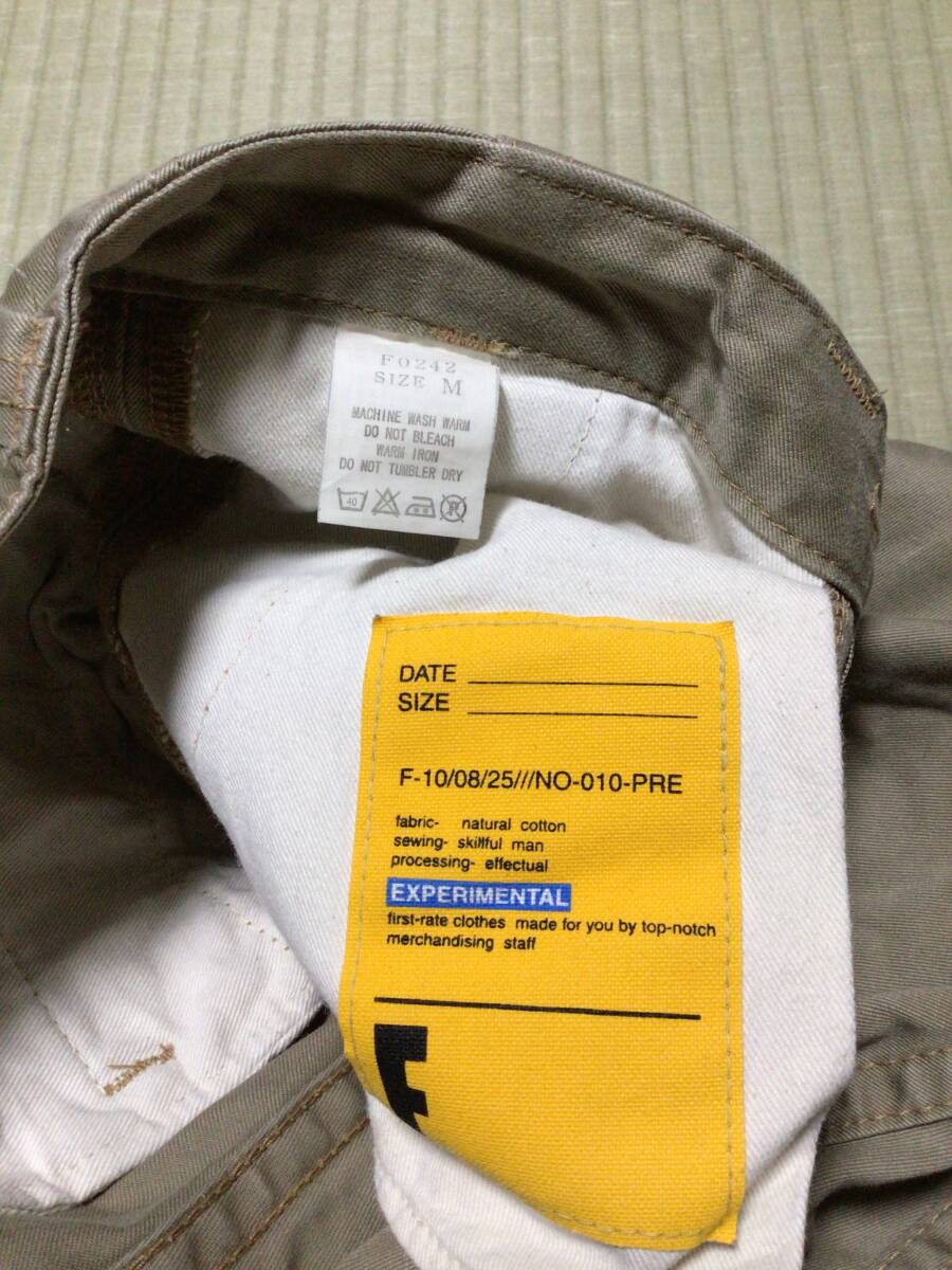 FOB FACTORY ( size M ) エフオービーファクトリー FUSION TROUSERS フュージョントラウザー チノパン ( used美品 )_画像5