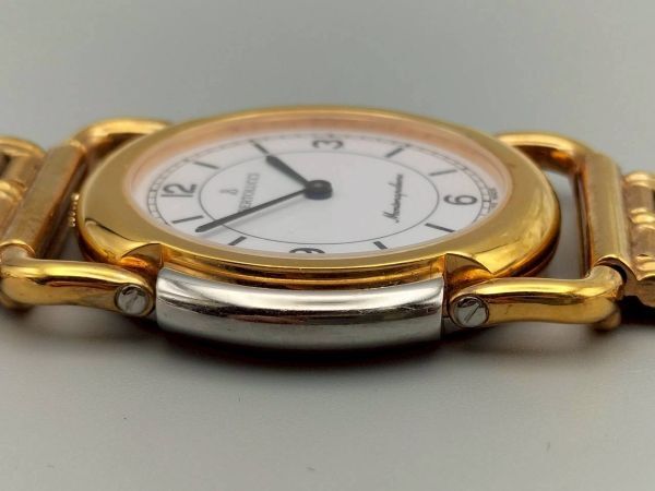 R7-636 1円~ 不動品 ベルトリッチ BERTOLUCCI montenapoleone クオーツ 腕時計 ゴールドカラー ボーイズ/レディースサイズ_画像5