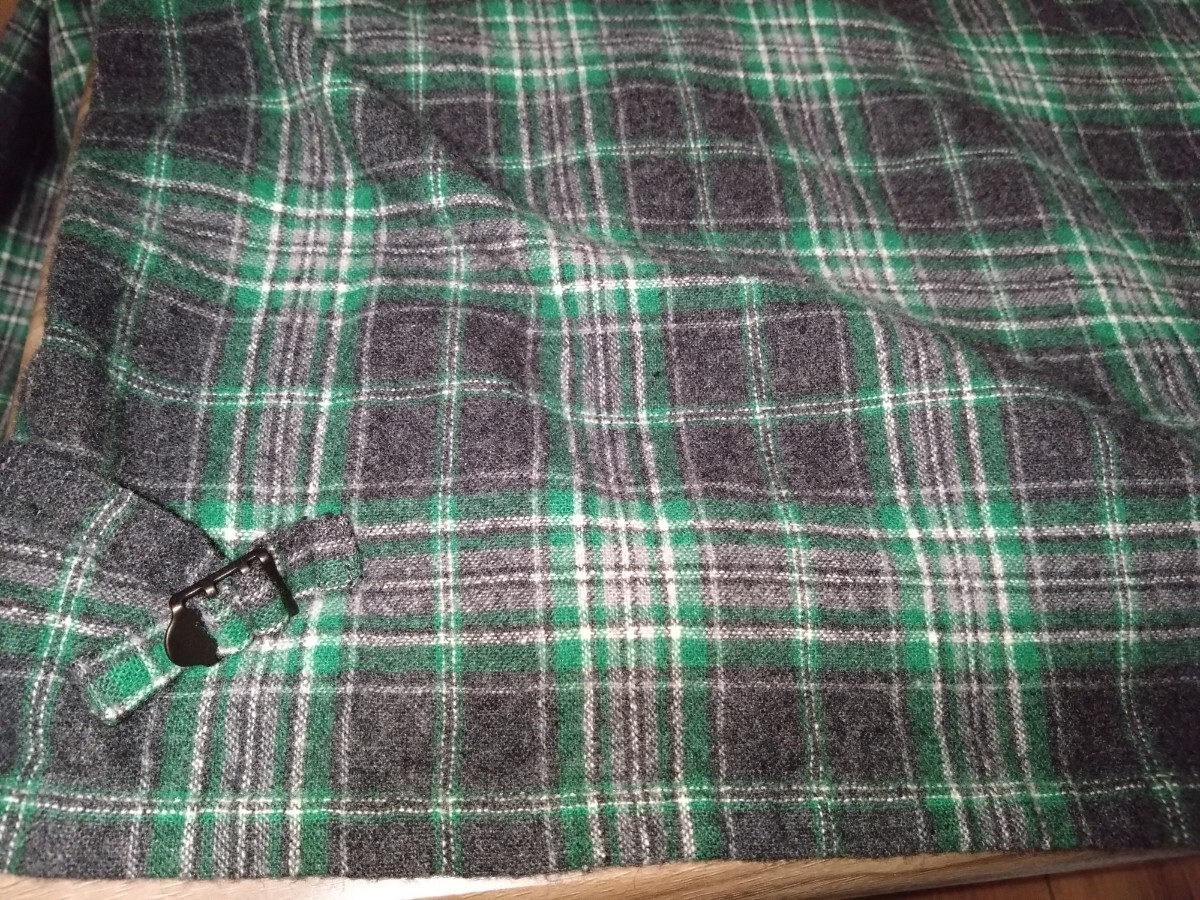 HYSTERIC GLAMOUR ヒステリックグラマー 長袖ウールジャケット M チェック柄_画像7