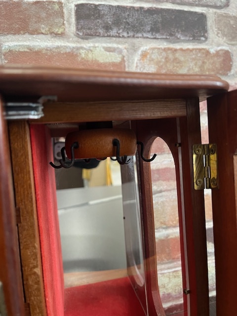 ★1円~★ SANKYO サンキョー オルゴール付き ジュエリーボックス 木製 (アクセサリーボックス/宝石箱/MUSICALBOX/アンティーク) _画像7