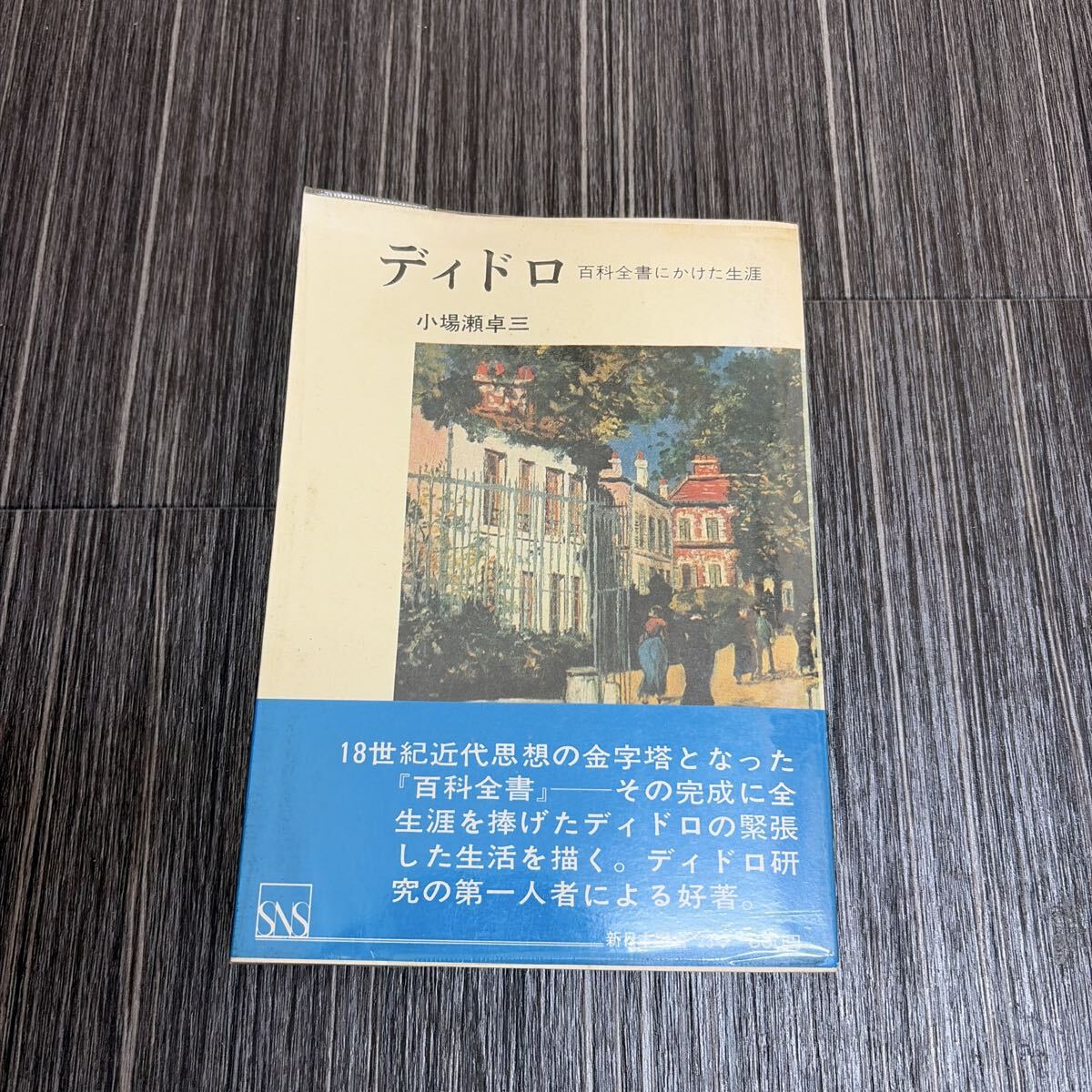 送料無料●ディドロ 百科全書にかけた生涯 小場瀬卓三 1972年 初版/新日本選書/新日本出版社/18世紀近代思想/ドニ・ディドロ ★4182-10_画像1