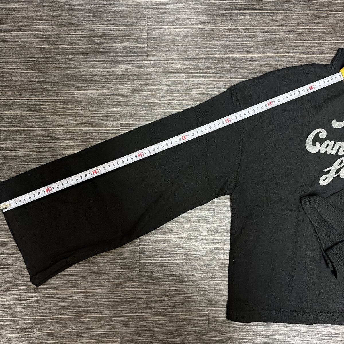 未使用●キャンディストリッパー Candy Stripper フレア スリーブ/ラッパ袖/クマ/トップス/長袖/トレーナー/スウェット/ブラック★2017-5_画像5