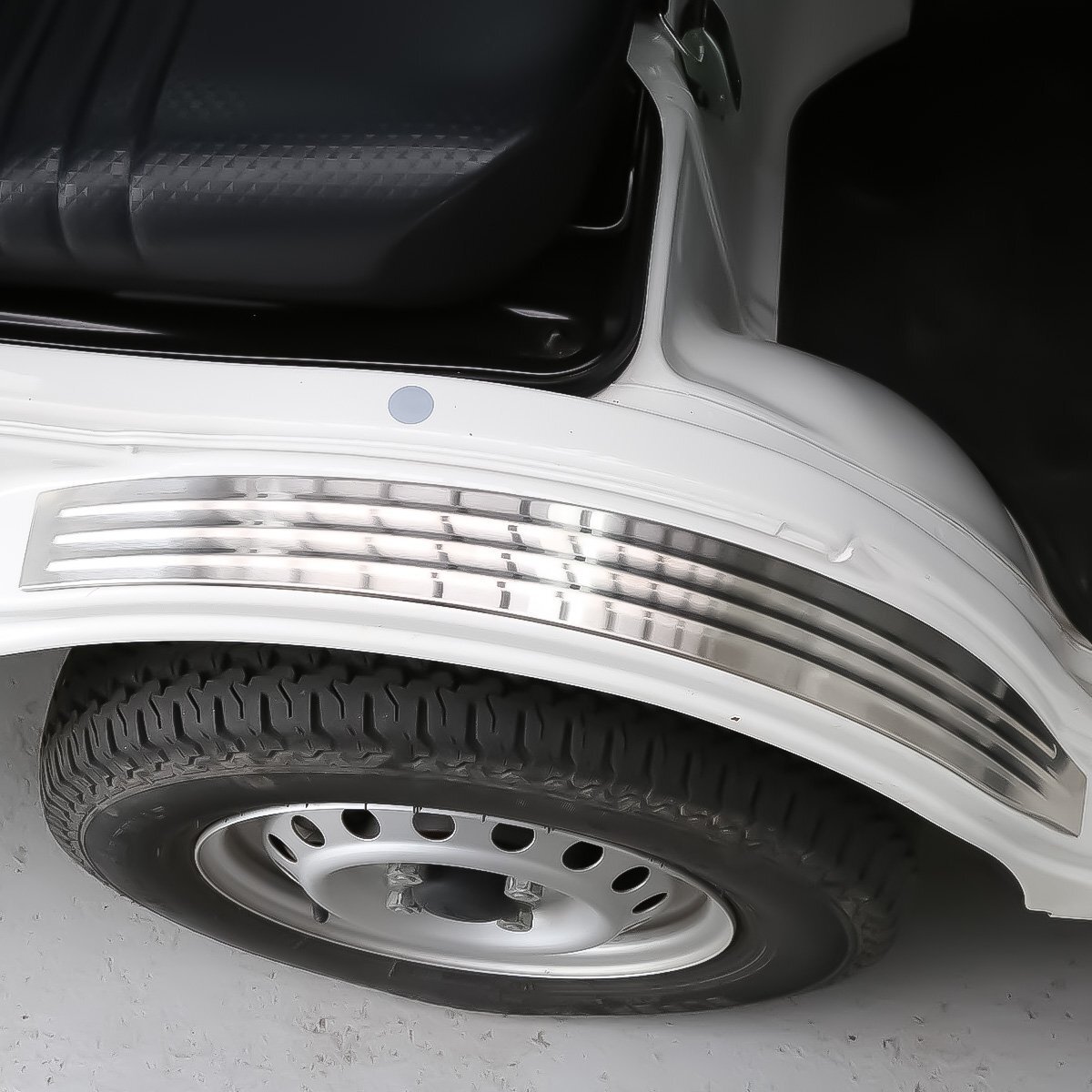 S500P S510P ハイゼット トラック スカッフプレート 前期 後期 ジャンボ 対応 シルバー LB0059_画像5