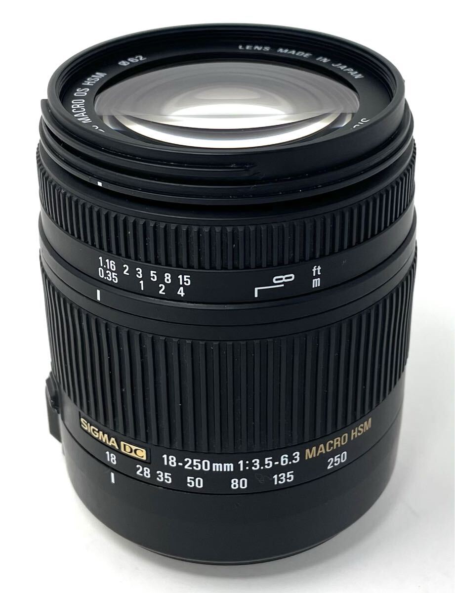 Sigma レンズ 18-250mm zoom DC MACRO OS HSM for Canon 望遠レンズ シグマ キャノン_画像1