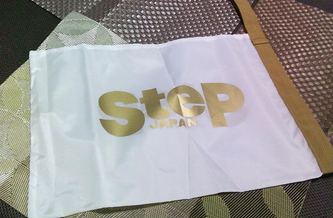 《白金45》新品ステップ　STEP　スポーツ　スパイク　シューズ袋　ナイロン製　《ステップスポーツSTEP　JAPAN　》■スポーツ　陸上　競技_画像3