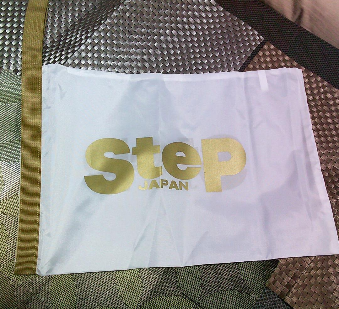 《白金45》新品ステップ　STEP　スポーツ　スパイク　シューズ袋　ナイロン製　《ステップスポーツSTEP　JAPAN　》■スポーツ　陸上　競技_画像1