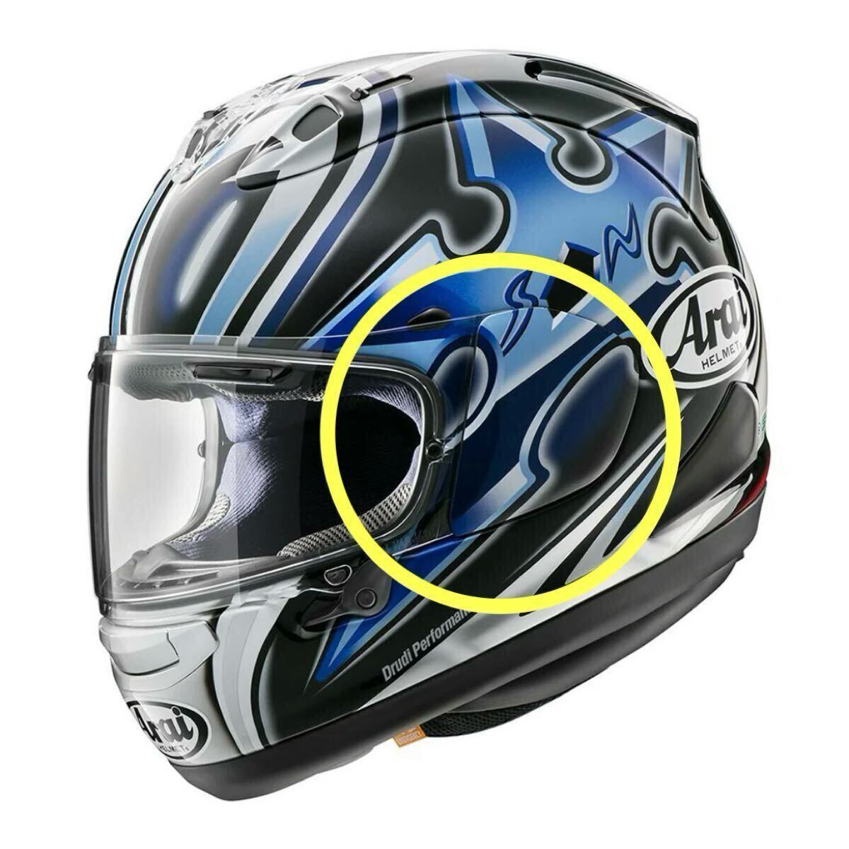 *Arai RX-7X Nakano GP 2*VAS-V держатель * новый товар не использовался * редкий * редкость 