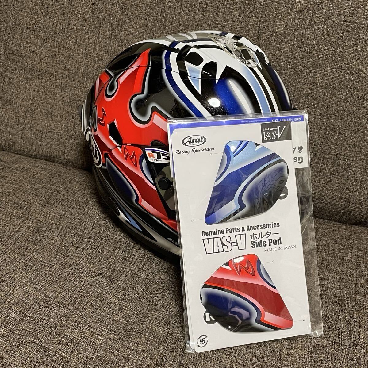 *Arai RX-7X Nakano GP 2*VAS-V держатель * новый товар не использовался * редкий * редкость 