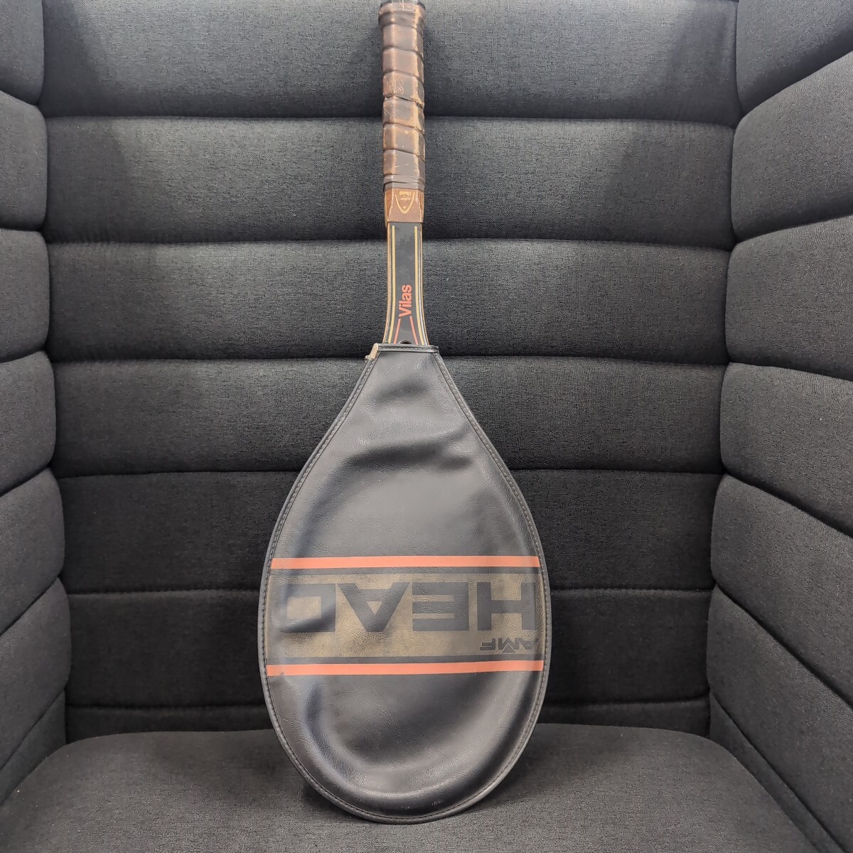 【当時物】木製ラケット　 HEAD　Vilas ヴィンテージ_画像1
