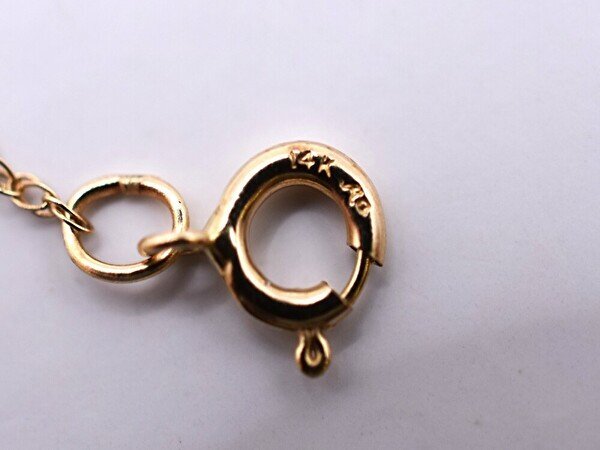 Michael Anthony JEWELERS Michael Anthony ювелирные изделия * подвеска колье шея украшение K14 золотой Cross 10 знак ./ Gold /1 иен старт /AY