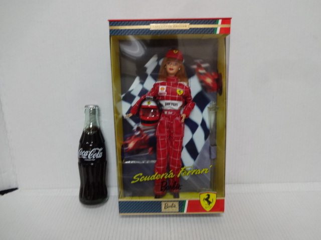バービー Barbie フェラーリ Ferrari レーサー 2000 Mattel 未開封 未使用品 デッドストック 綺麗です。_画像1