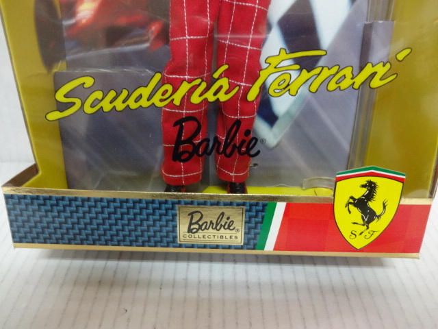 バービー Barbie フェラーリ Ferrari レーサー 2000 Mattel 未開封 未使用品 デッドストック 綺麗です。_画像3