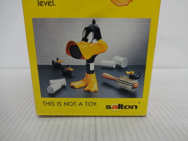 DAFFY DUCKda механизм подачи k осушитель DAFFY-DUCL Hair Dryer 1999wa-na- Looney Tunes не использовался товар неиспользуемый товар красивый.