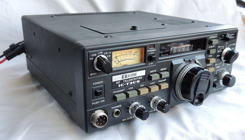 アイコム IC-730S HF10W 動作品_画像2