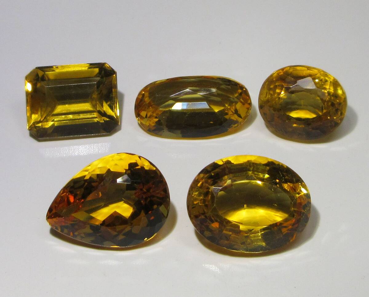  разрозненный цитрин 12 камень совместно 78ct до .la.. много комплект 