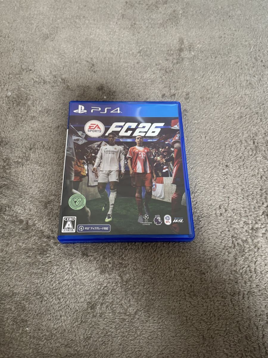 PS4 ゲームソフト FC26 初回限定版コード未使用 開封済み_画像1