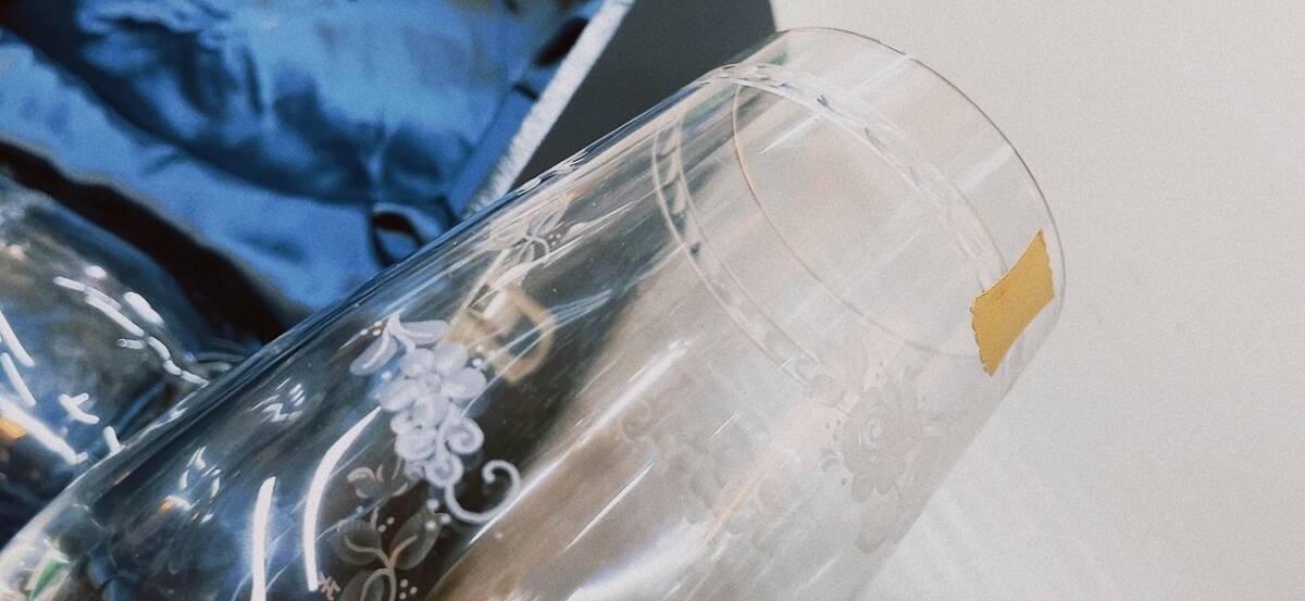 ◆松坂屋 購入◆未使用！◆シール付き！◆Meissen Meissener Bleikristall グラス◆ペア◆　コップ　マイセン　クリスタル_画像7