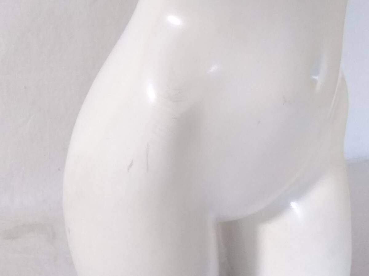 ★トルソー レディース ボディ 7号くらい 白 ホワイト ディスプレイ マネキン 女性用 現状渡し_画像9