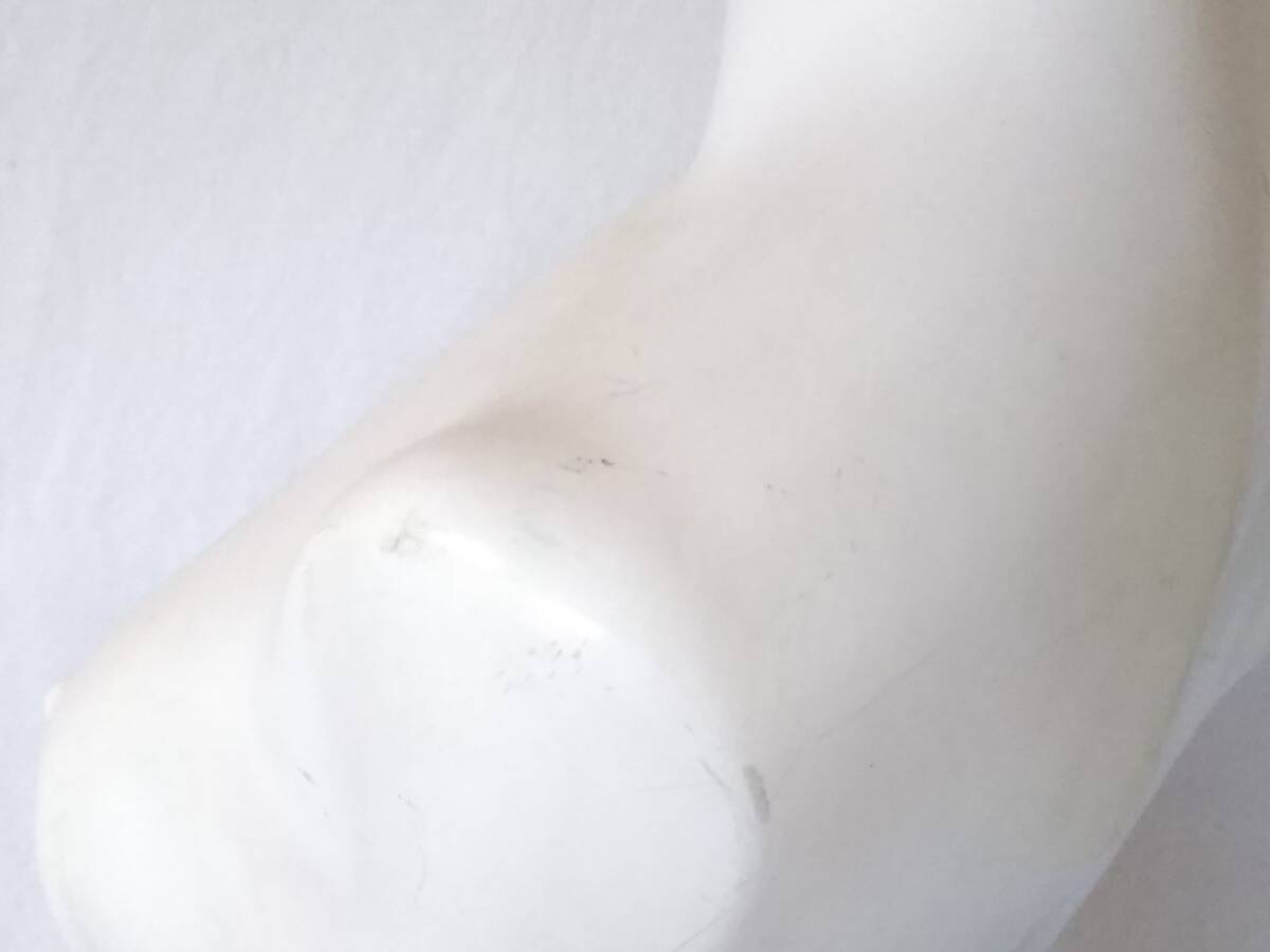 ★トルソー レディース ボディ 7号くらい 白 ホワイト ディスプレイ マネキン 女性用 現状渡し_画像5