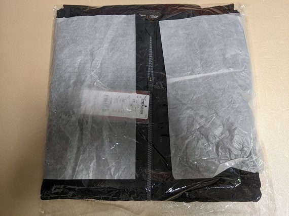 70%off ミズノ E2MEA503 2XL テックライニング ハイブリッド ブルゾン ブラック ブレスサーモ_画像2