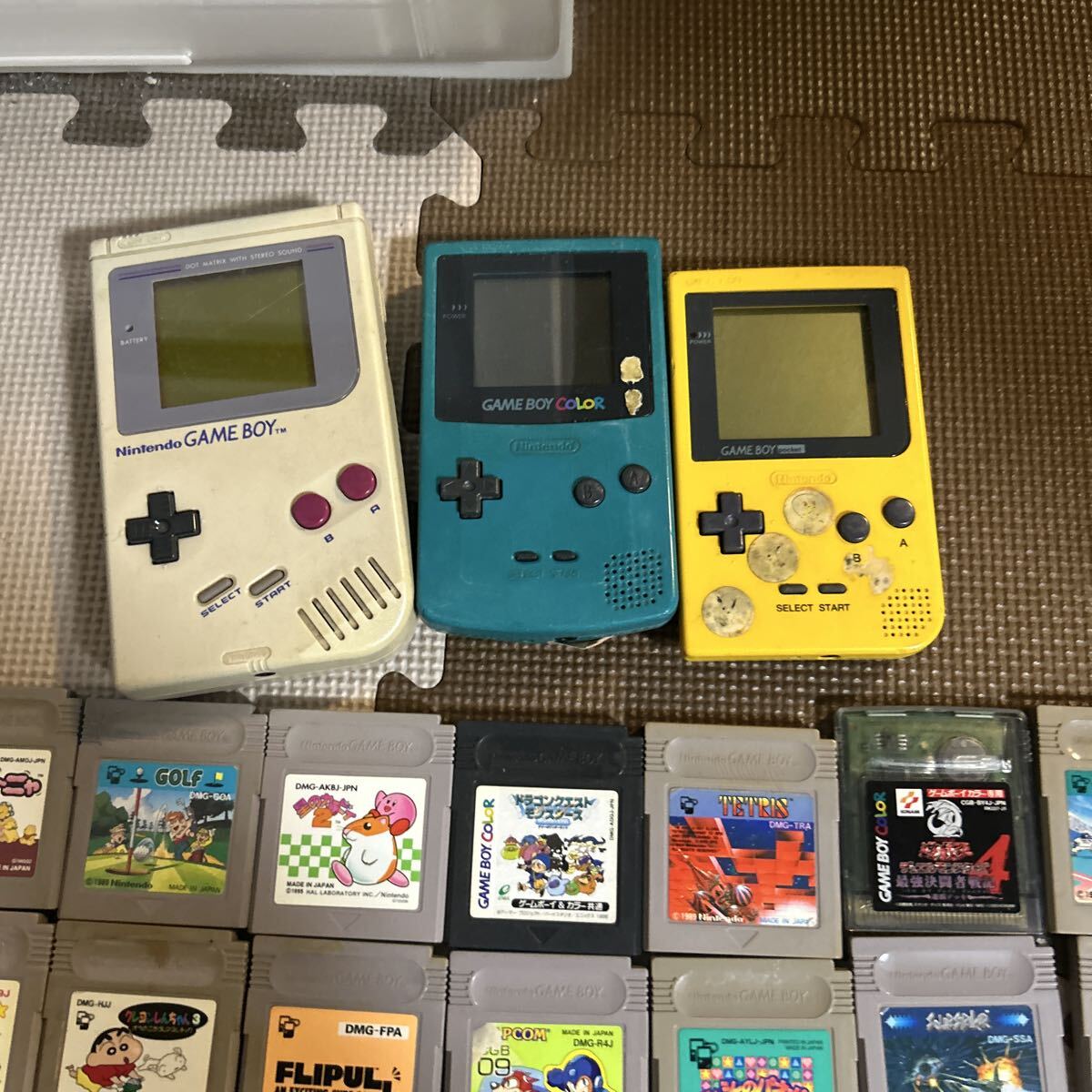 ゲームボーイ本体3台とソフト３５枚_画像2
