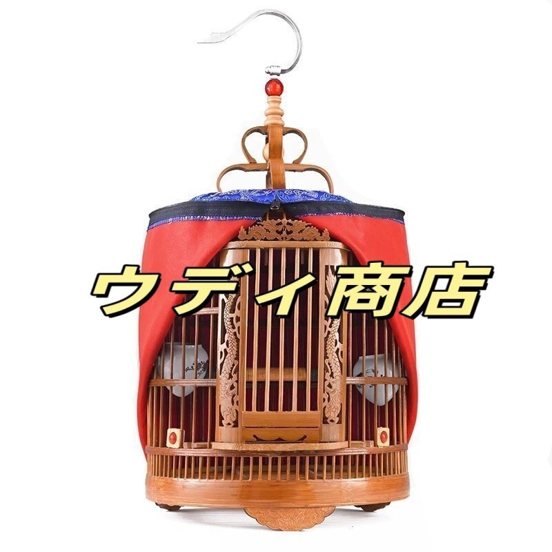  очень красивый товар * ручная работа клетка для птиц дерево резьба по дереву скульптура бамбук производства бамбук умение античный из дерева птица . изделие прикладного искусства дракон 