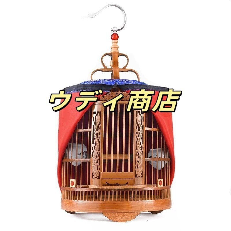  очень красивый товар * ручная работа клетка для птиц дерево резьба по дереву скульптура бамбук производства бамбук умение античный из дерева птица . изделие прикладного искусства дракон 