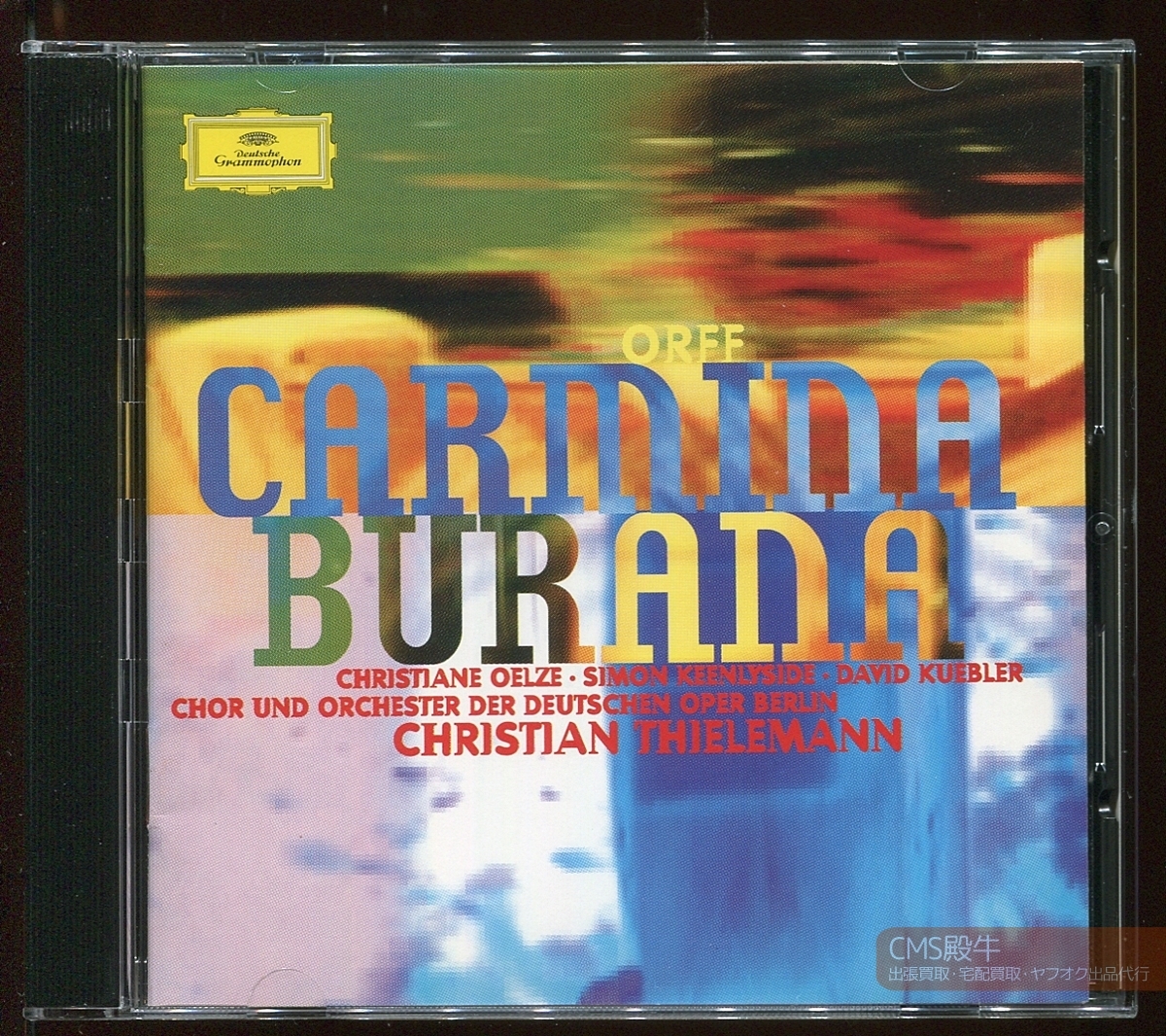 CMS2510-279>DG┃ティーレマン&ベルリン・ドイツ・オペラ管/オルフ:世俗カンタータ「カルミナ・ブラーナ」1998年録音_画像1