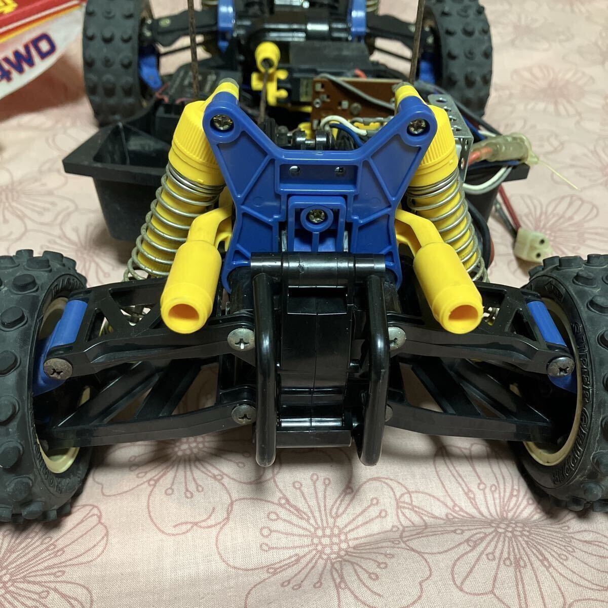 タミヤ 当時物 BIG WIG 4WD 1986年発売 ラジコン バギー 田宮模型 オフロードバギー 本体のみ TAMIYA _画像4