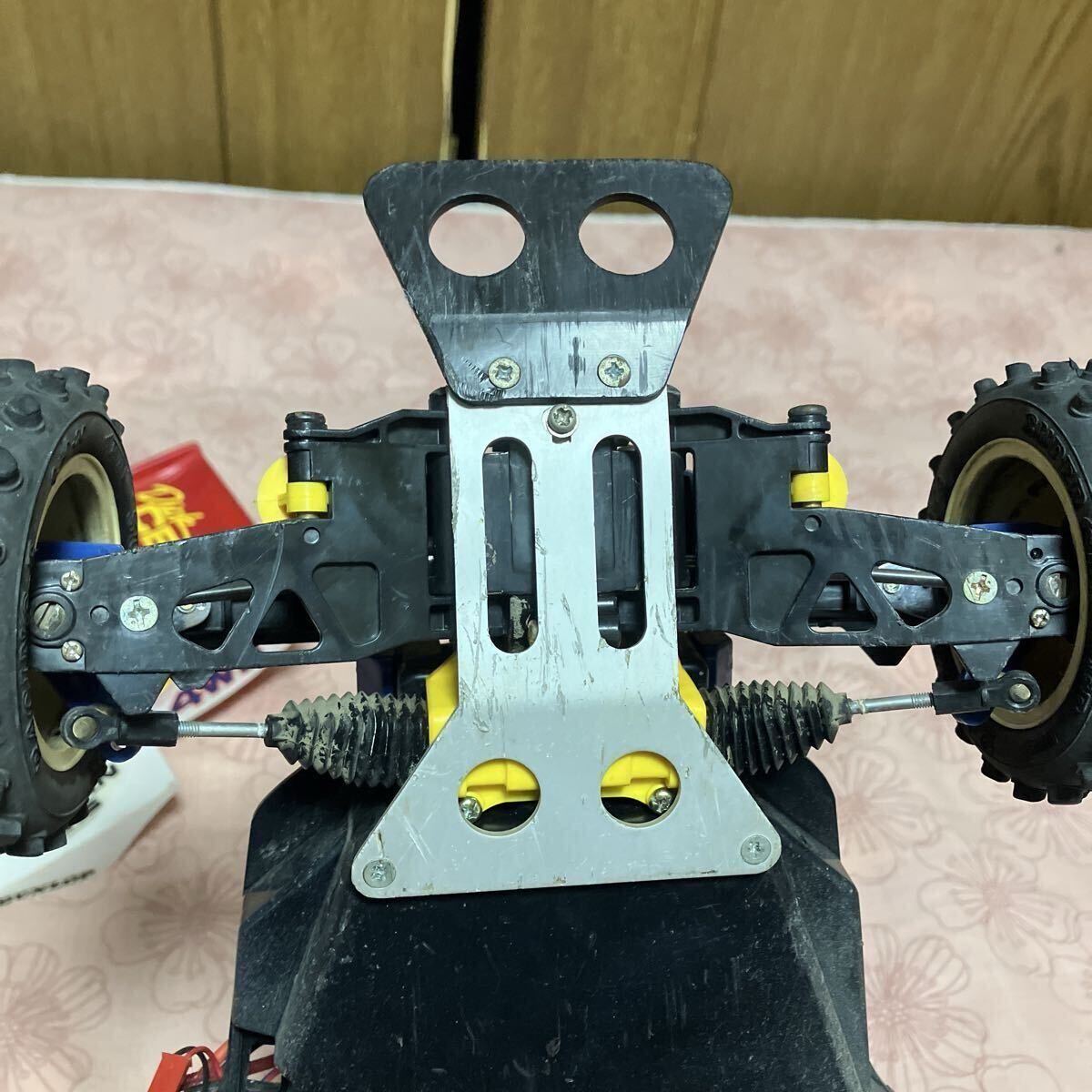 タミヤ 当時物 BIG WIG 4WD 1986年発売 ラジコン バギー 田宮模型 オフロードバギー 本体のみ TAMIYA _画像5