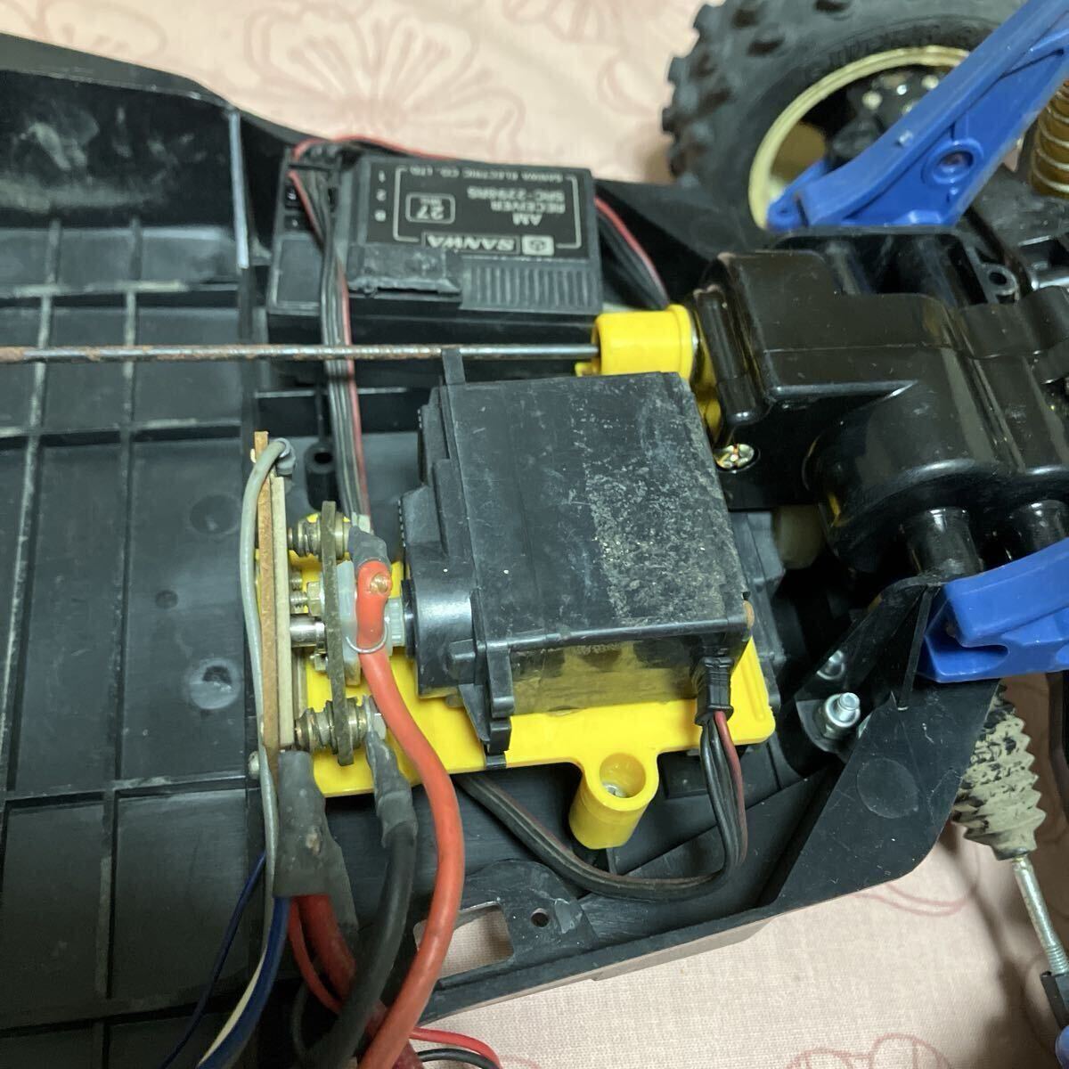 タミヤ 当時物 BIG WIG 4WD 1986年発売 ラジコン バギー 田宮模型 オフロードバギー 本体のみ TAMIYA _画像7