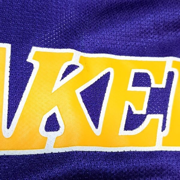 コービーブライアント レイカーズ リーボック レプリカユニフォーム XL ビッグサイズ #8 Kobe Bryant Los Angeles Lakers_画像6