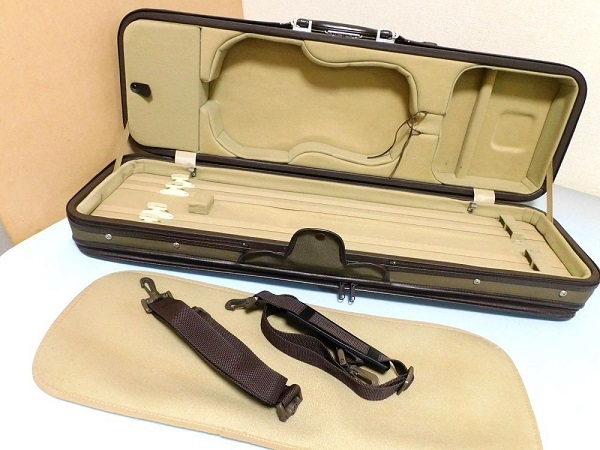 TOYO バイオリンケース 4/4用 、 Esprit UL Oblong エスプリULオブロング (ブラウン)_画像1