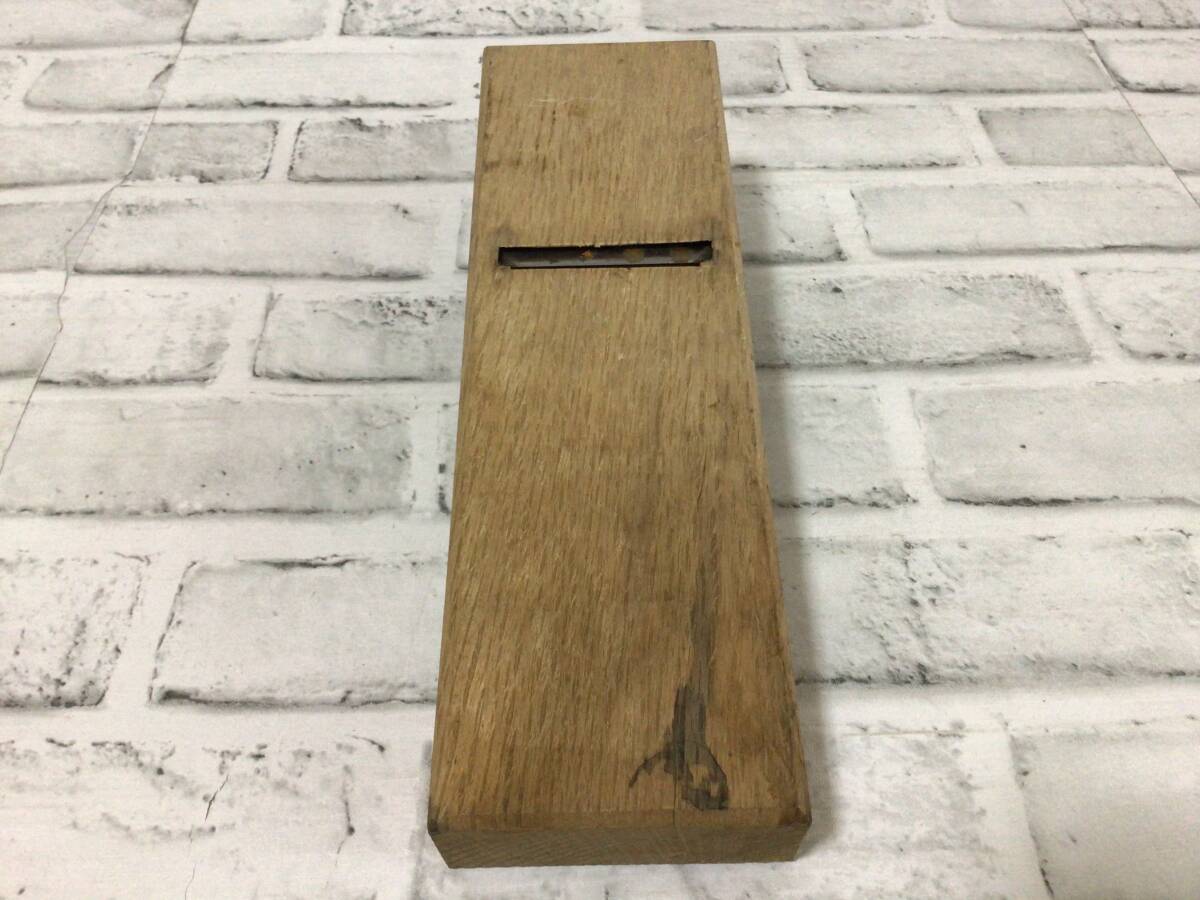 W446 鉋/かんな 東貞弘 在銘 大工道具 職人道具 宮大工 ハンドツール 工具 現状品_画像5