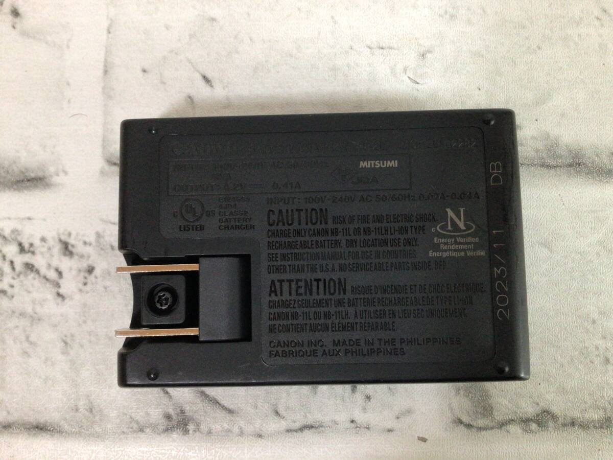 W477 Canon/キャノン　BATTERY CHARGER/バッテリーチャージャー　CB-2LF MODEL:C2282 ジャンク　現状品_画像3