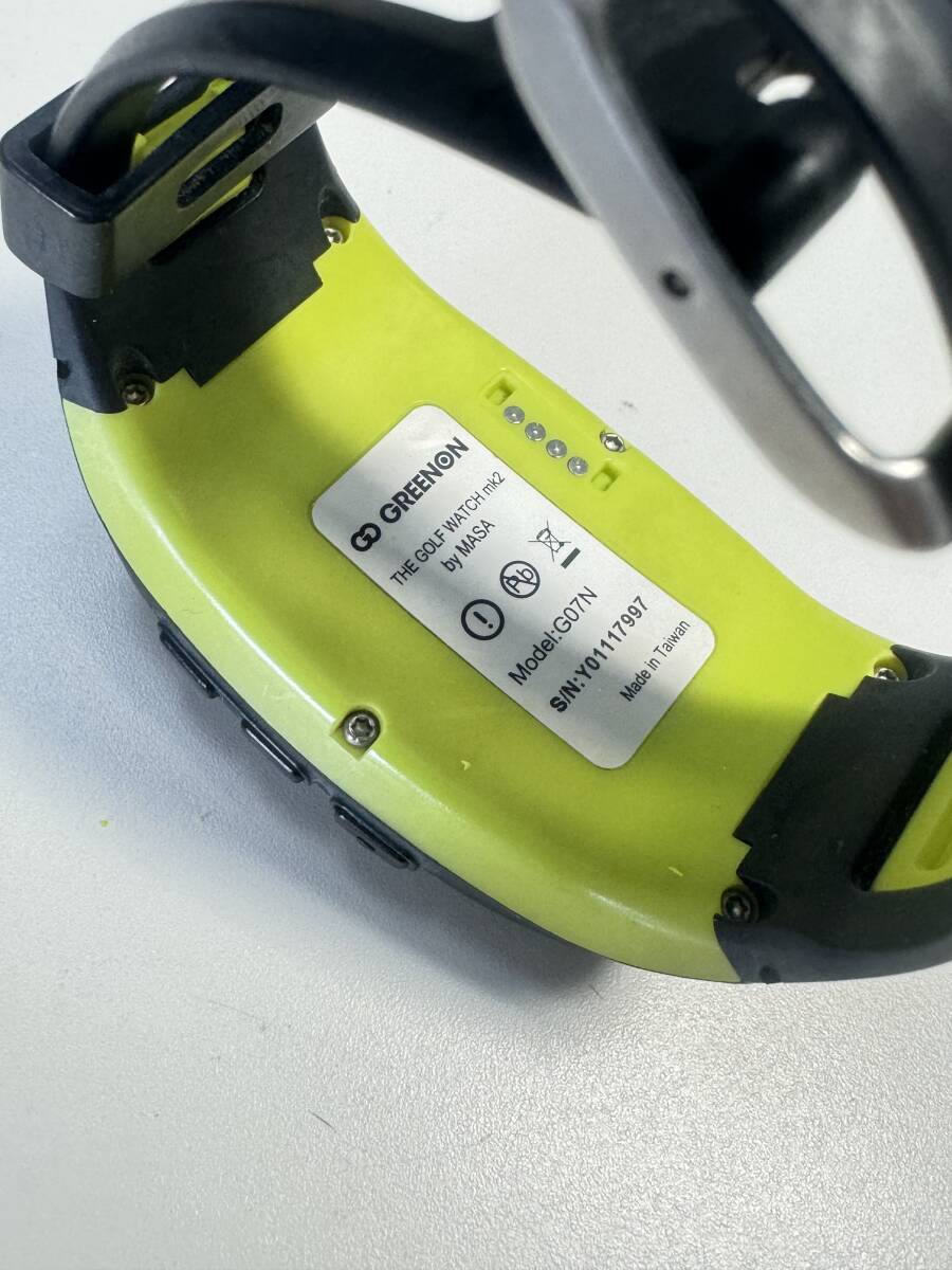 P937腕時計 スマートウォッチ3本 masa GREENON THE GOLE WACH mk2 G07N グリーンオン ゴルフウォッチ 他メーカー不明 ジャンク_画像3