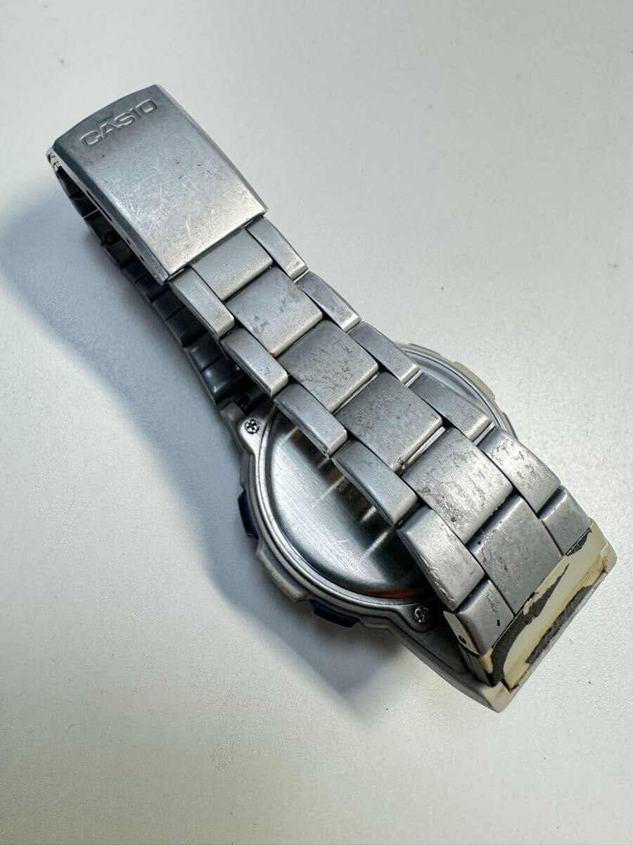 L307 希少・レア 腕時計 CASIO カシオ WAVE CEPTOR DATA BANK データバンク WVA-100 アナデジ デジアナ_画像5