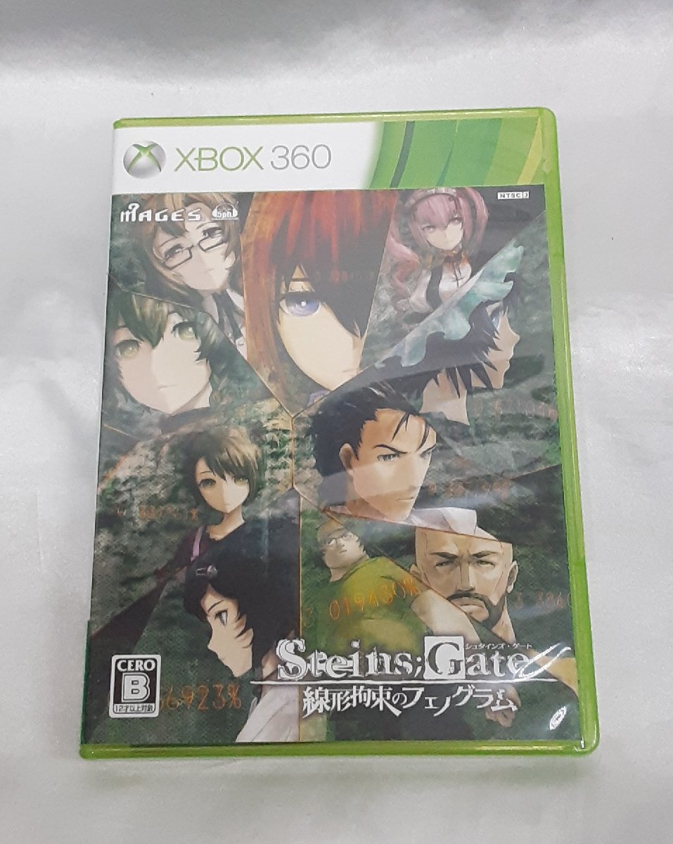 シュタインズ・ゲート STEINS;GATE 線形拘束のフェノグラム 通常版 XBOX360 ゲームソフト 動作確認済み_画像1