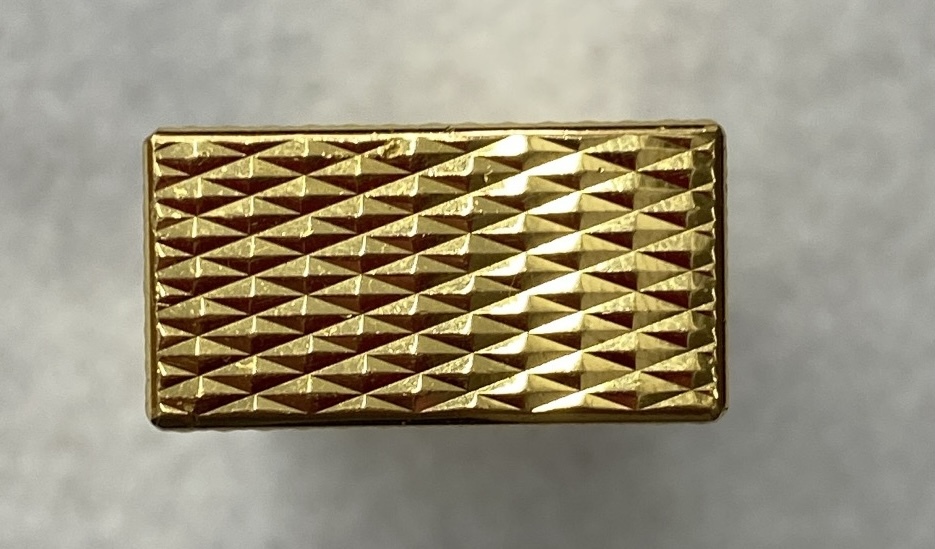 #S27 dunhill/ Dunhill газовая зажигалка Gold цвет ролик надеты огонь не проверка 