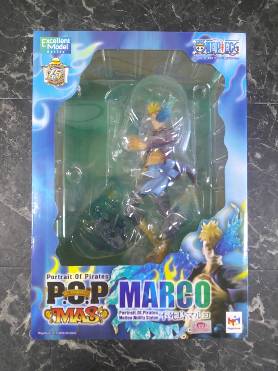 【メガハウス】エクセレントモデル Portrait.Of.Pirates ワンピース“MAS” 不死鳥マルコ 1/8 完成品フィギュア 未開封品_画像1