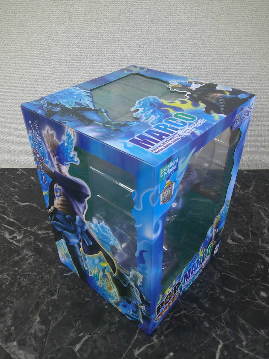 【メガハウス】エクセレントモデル Portrait.Of.Pirates ワンピース“MAS” 不死鳥マルコ 1/8 完成品フィギュア 未開封品_画像3