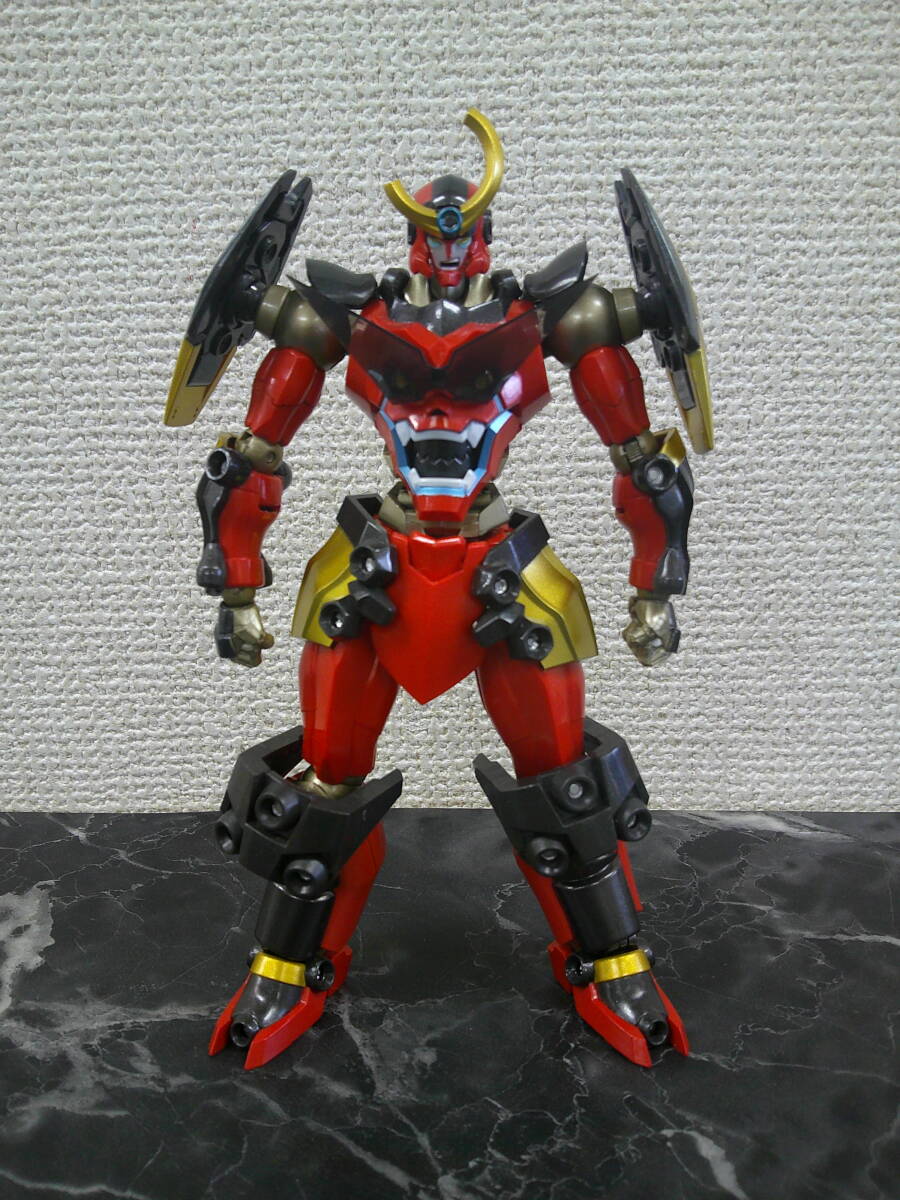 【バンダイ/千値練】スーパーロボット超合金 グレンラガン 10th ANNIVERSARY SET＆RIOBOT 04 グレンラガン フィギュア （ライオボット）_画像6