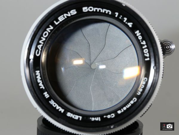 Canon 50mm F/1.4 II ライカL39レンズ整備済_画像8