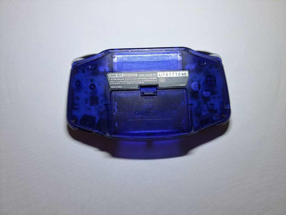 ゲームボーイアドバンス ミッドナイトブルー y_画像3