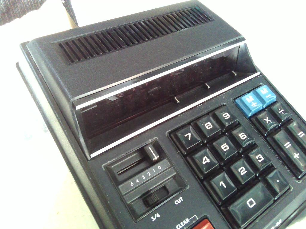 レトロ★SIGMA　計算機　1000-M　本体のみ★通電NG！ジャンク _画像10