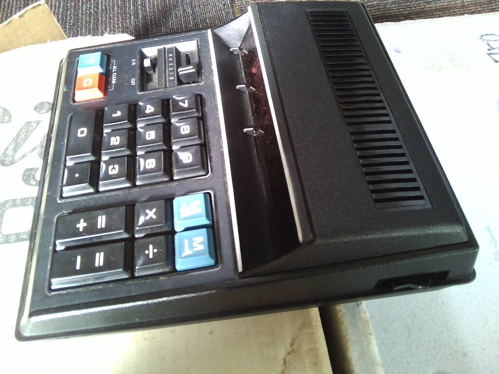 レトロ★SIGMA　計算機　1000-M　本体のみ★通電NG！ジャンク _画像6