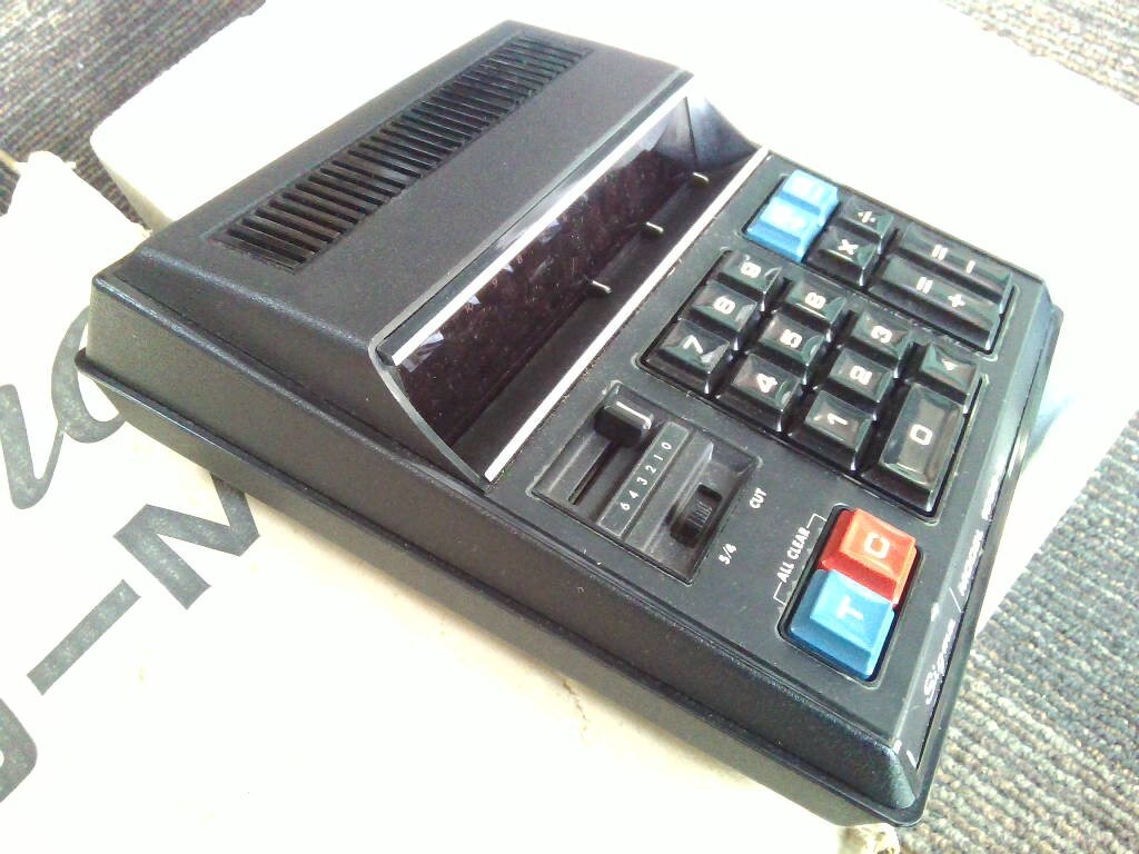 レトロ★SIGMA　計算機　1000-M　本体のみ★通電NG！ジャンク _画像9