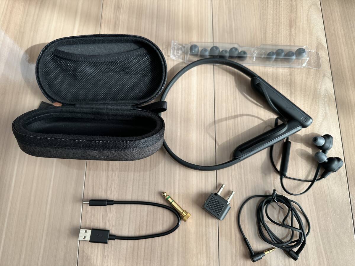 中古ワイヤレスノイズキャンセリングステレオヘッドサイズ WI-1000XM2_画像1